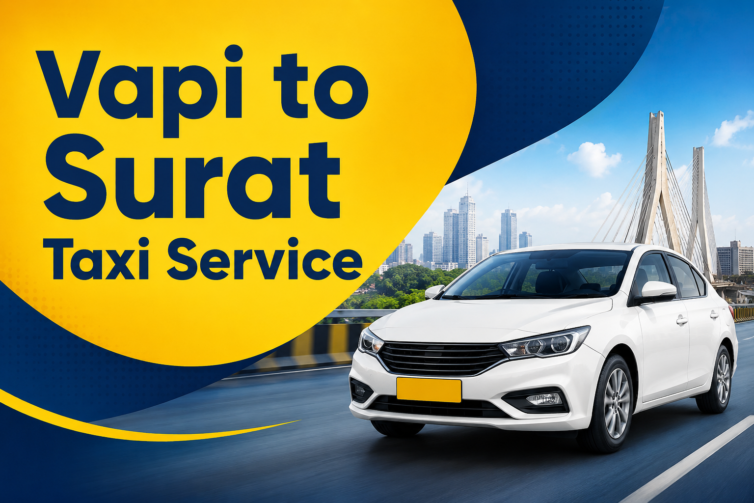 Vapi to Surat Taxi Service